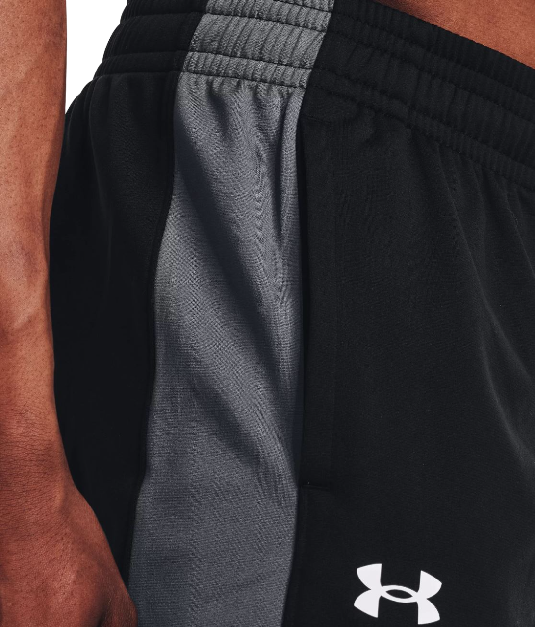 Mens Under Armour Brawler Joggers Trackies Black/Grey