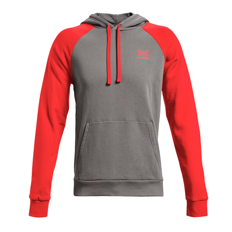 Mens Under Armour Ua Rival Fleece Colorblock Hoodie Active Sweatshirt - S