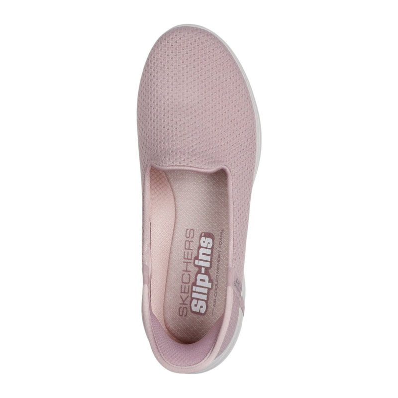 Womens Skechers On-The-Go Swift - Luminary Flats Mauve