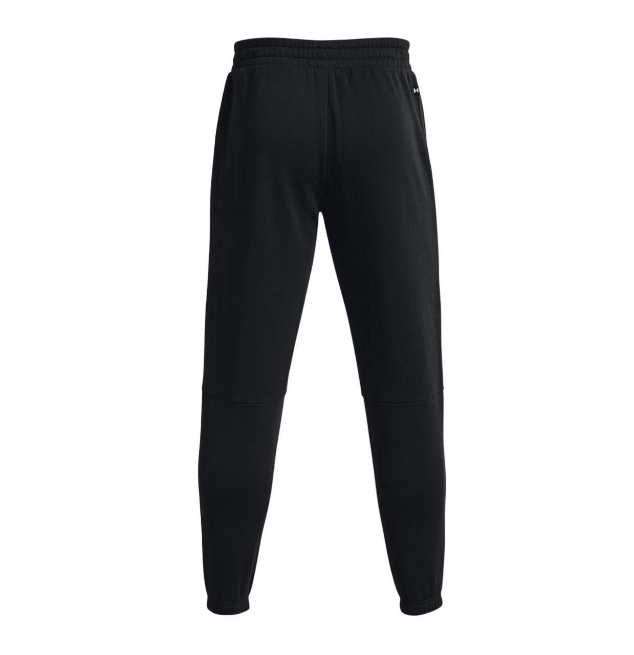 Mens Under Armour Project Rock Rival Fleece Joggers Black Athletic Trackies