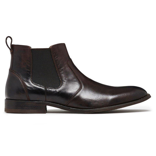 Mens Julius Marlow Harry Boots Brown Oily