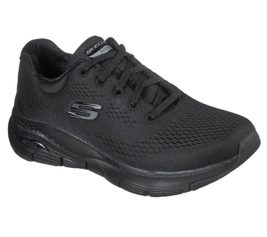 Womens Skechers Arch Fit - Big Appeal Shoes Black/Black