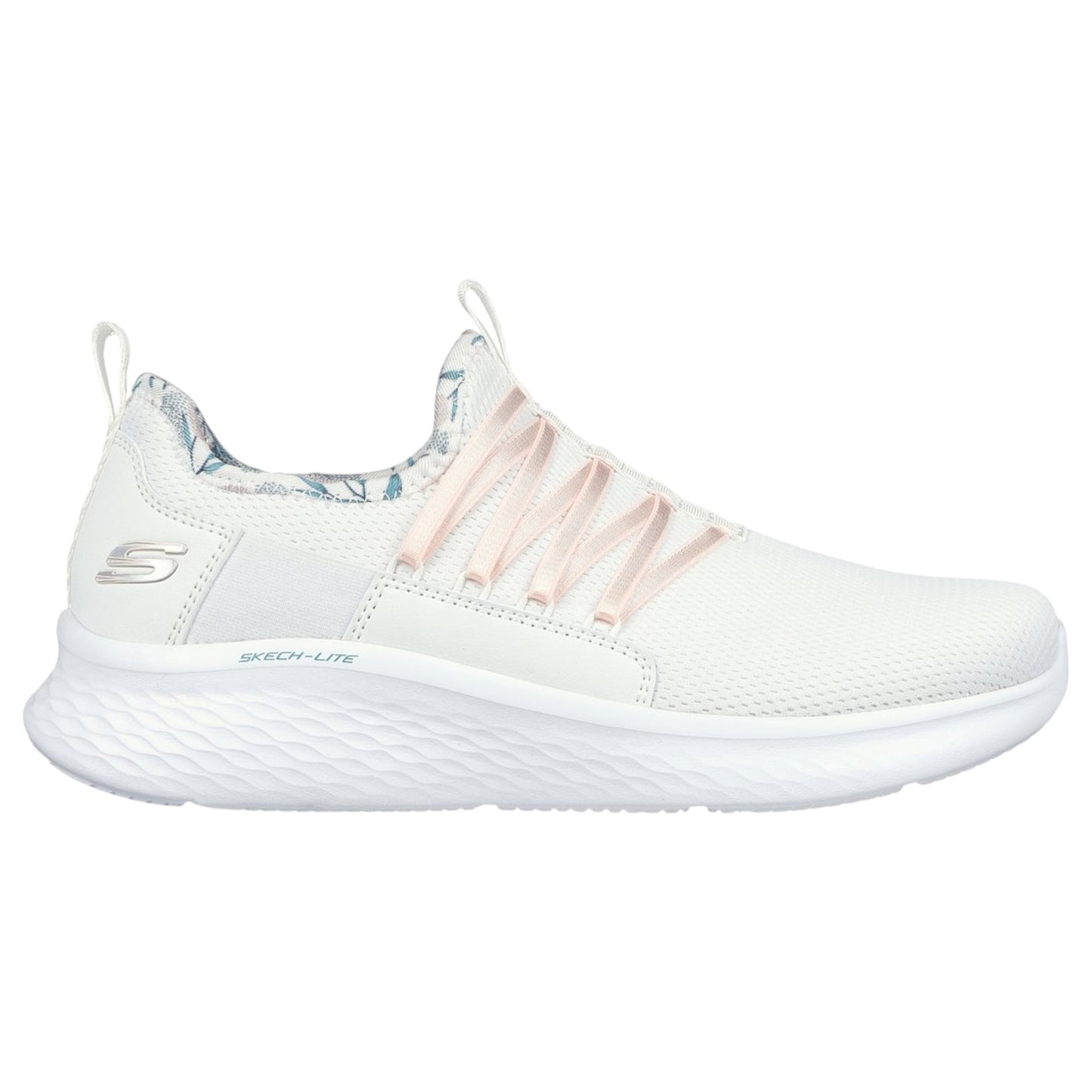 Womens Skechers Skech-lite Pro-flourishing Steps Shoes White/Multi
