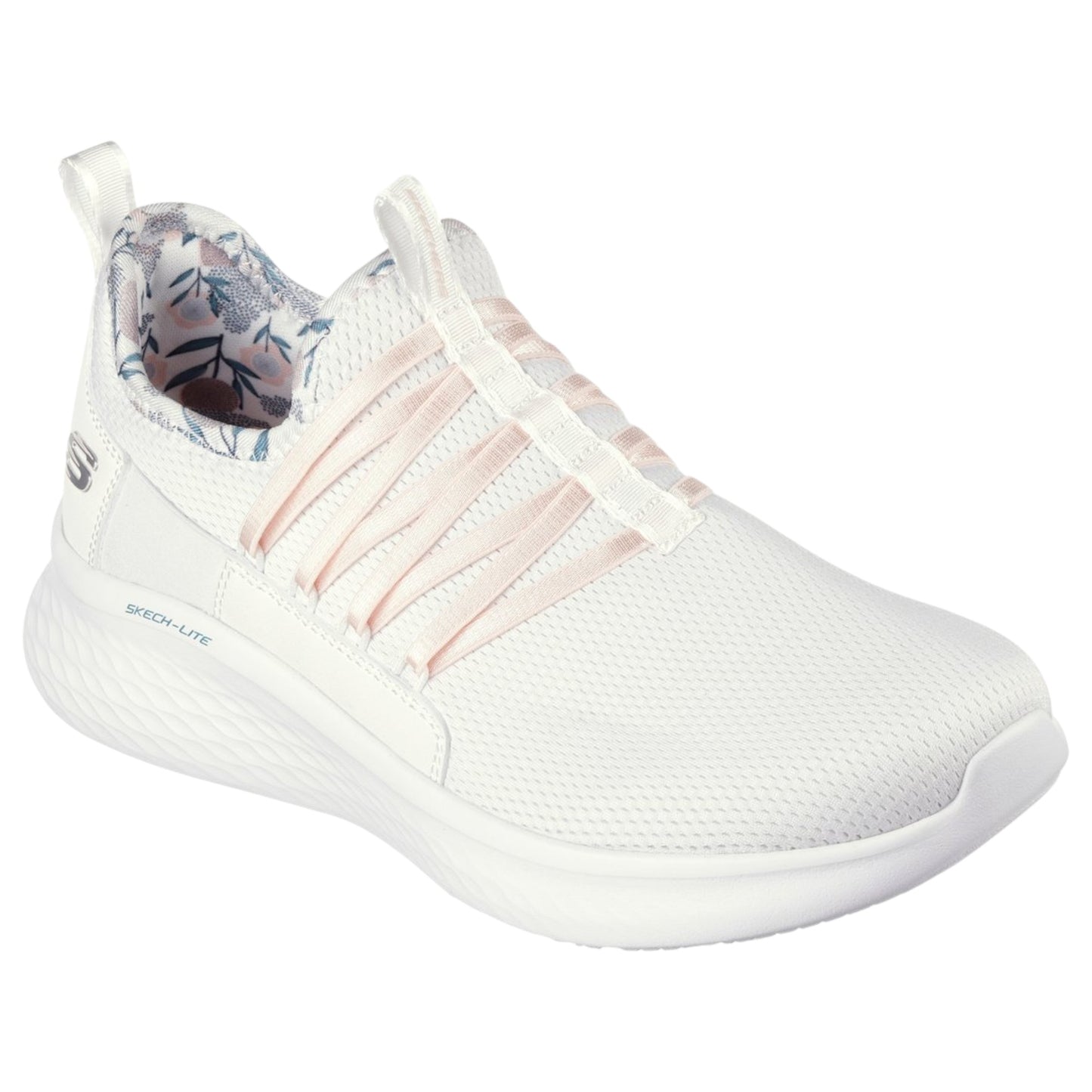 Womens Skechers Skech-lite Pro-flourishing Steps Shoes White/Multi