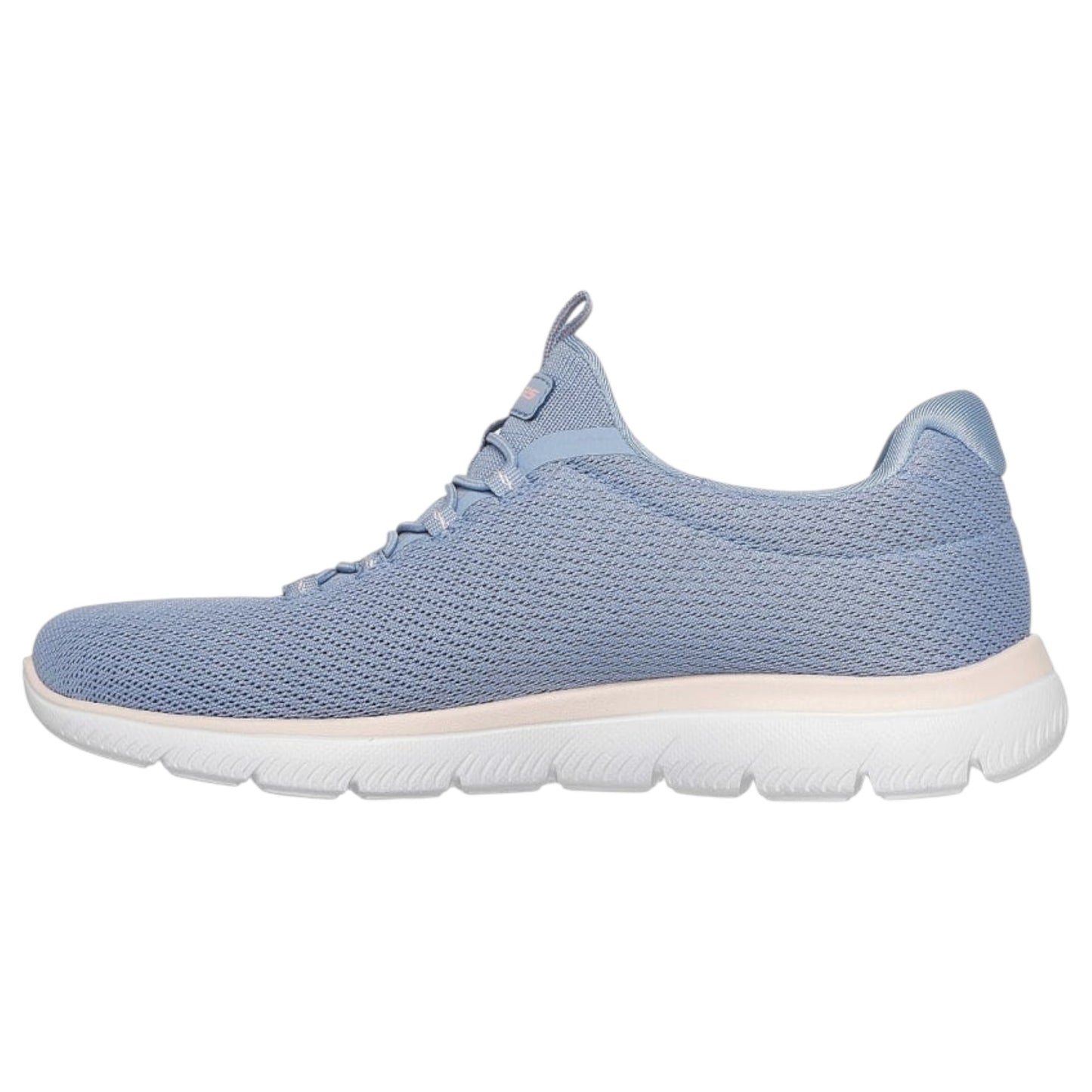 Womens Skechers Summits - Summer Blush Shoes Light Blue/Multi