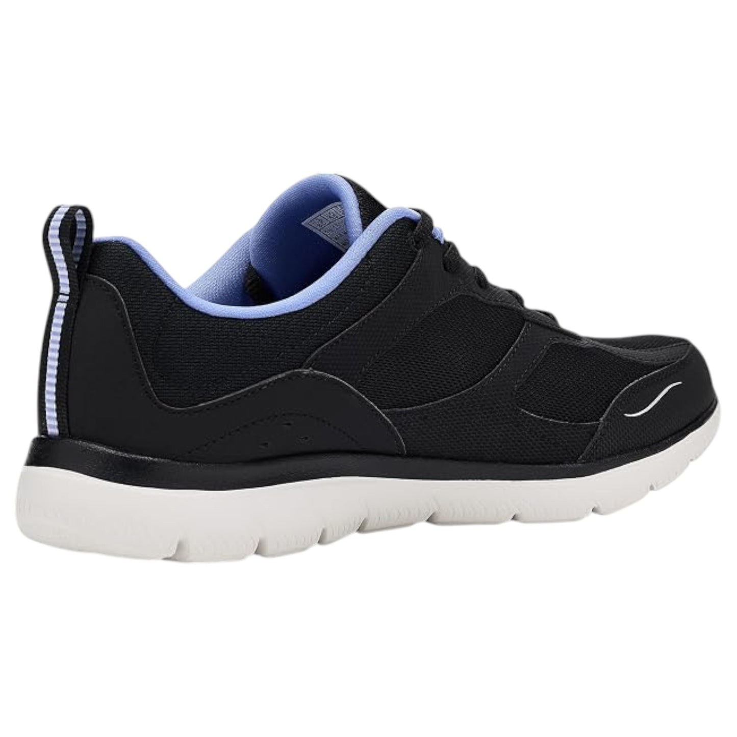 Womens Skechers Summits - True Flow Shoes Black/Blue