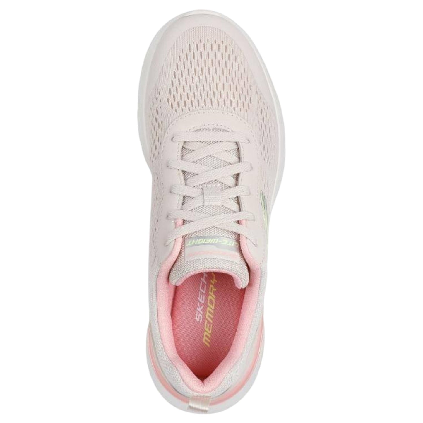 Womens Skechers Skech-Air Dynamight 2.0 - New Heights Shoes Natural Pink
