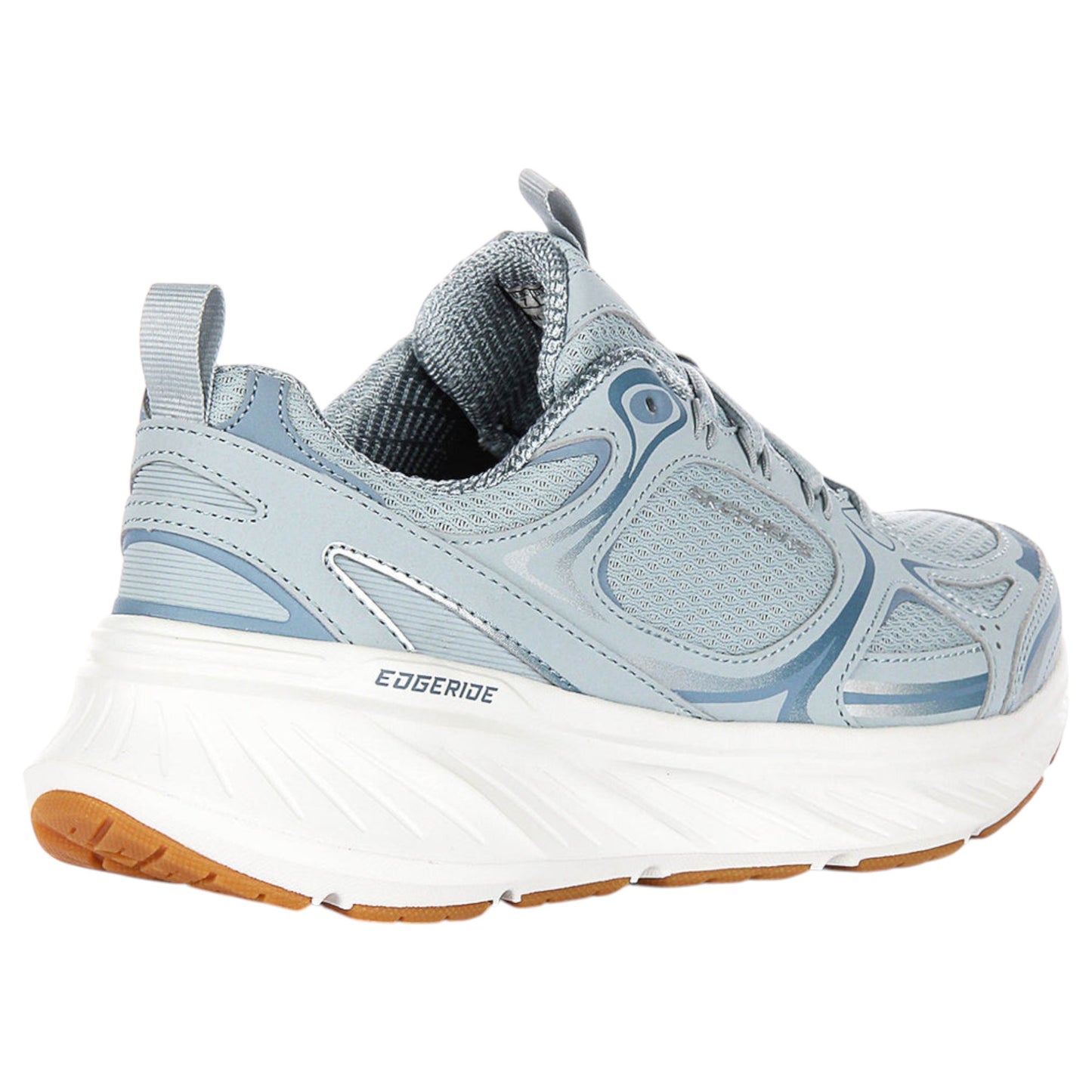 Womens Skechers Edgeride - Silver Eclipse Shoes Blue