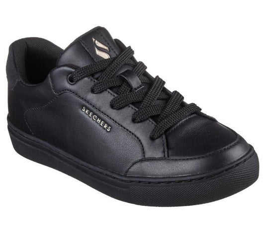 Womens Skechers Side Street Shoes Black/Black