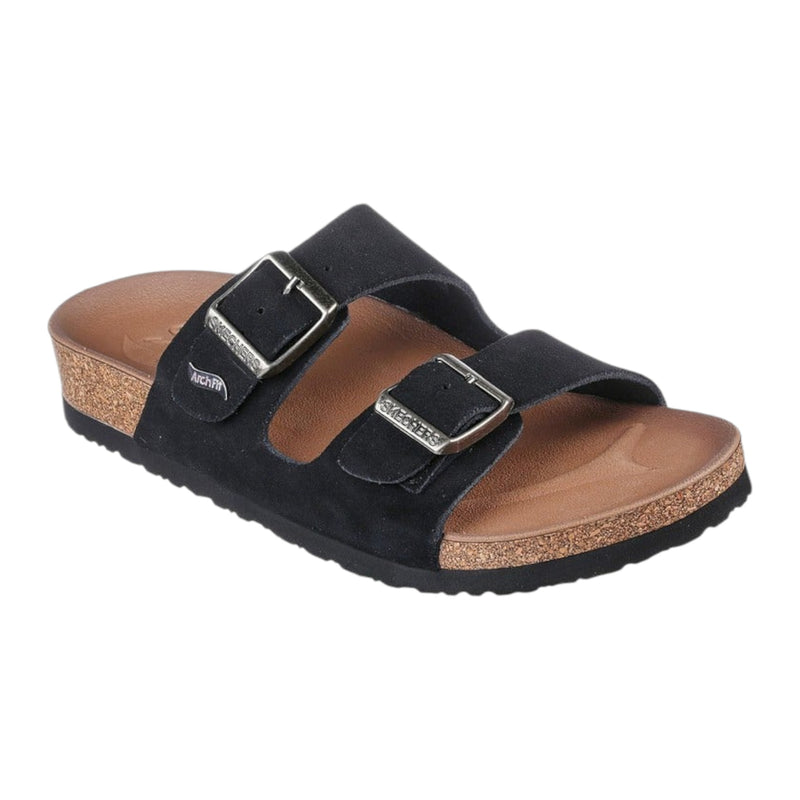 Womens Skechers Arch Fit Granola Sandals Black