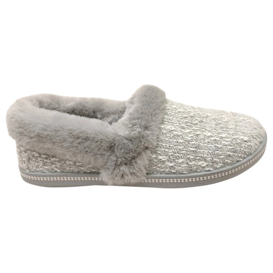 Womens Skechers Cozy Campfire Shoes Grey/Silver