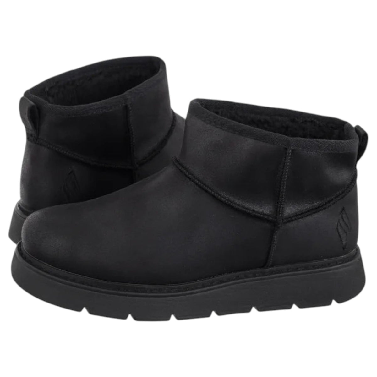 Womens Skechers Keepsakes Lite Snow Bird Black Slipper Boots