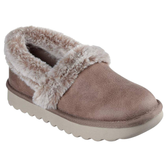 Womens Skechers Cozy Up Shoes Taupe