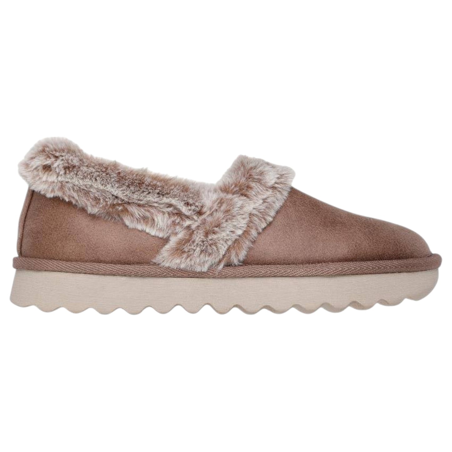 Womens Skechers Cozy Up Shoes Taupe