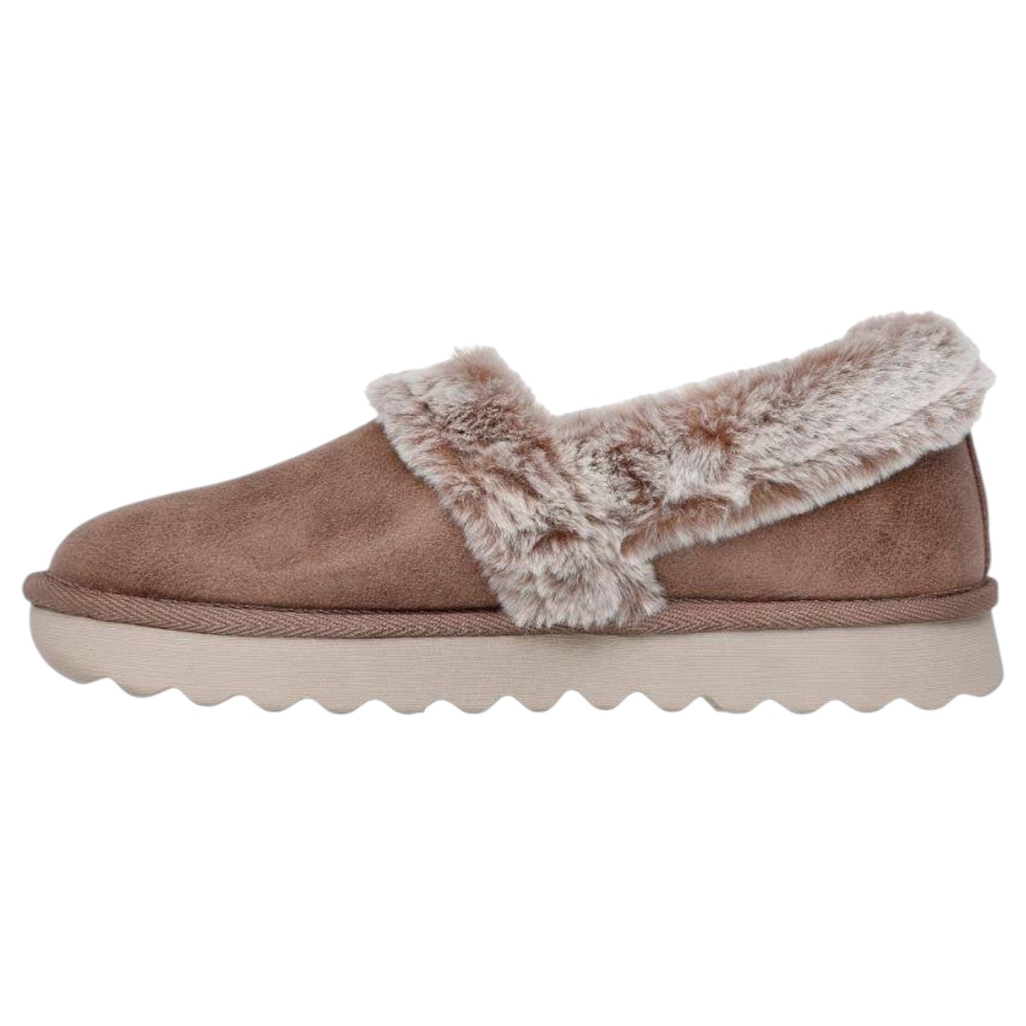 Womens Skechers Cozy Up Shoes Taupe
