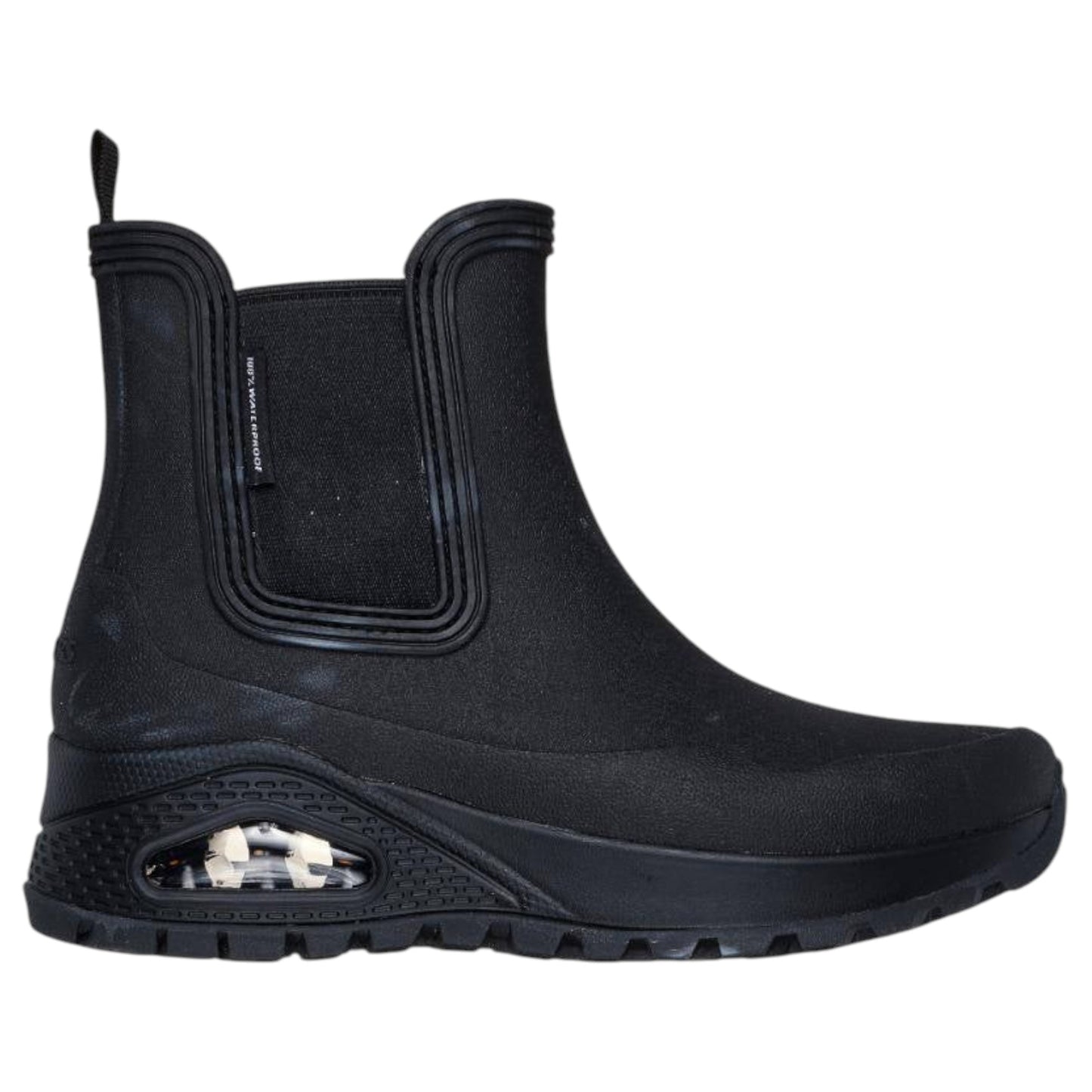 Womens Skechers Uno Rugged - Dancing In The Rain Shoes Black