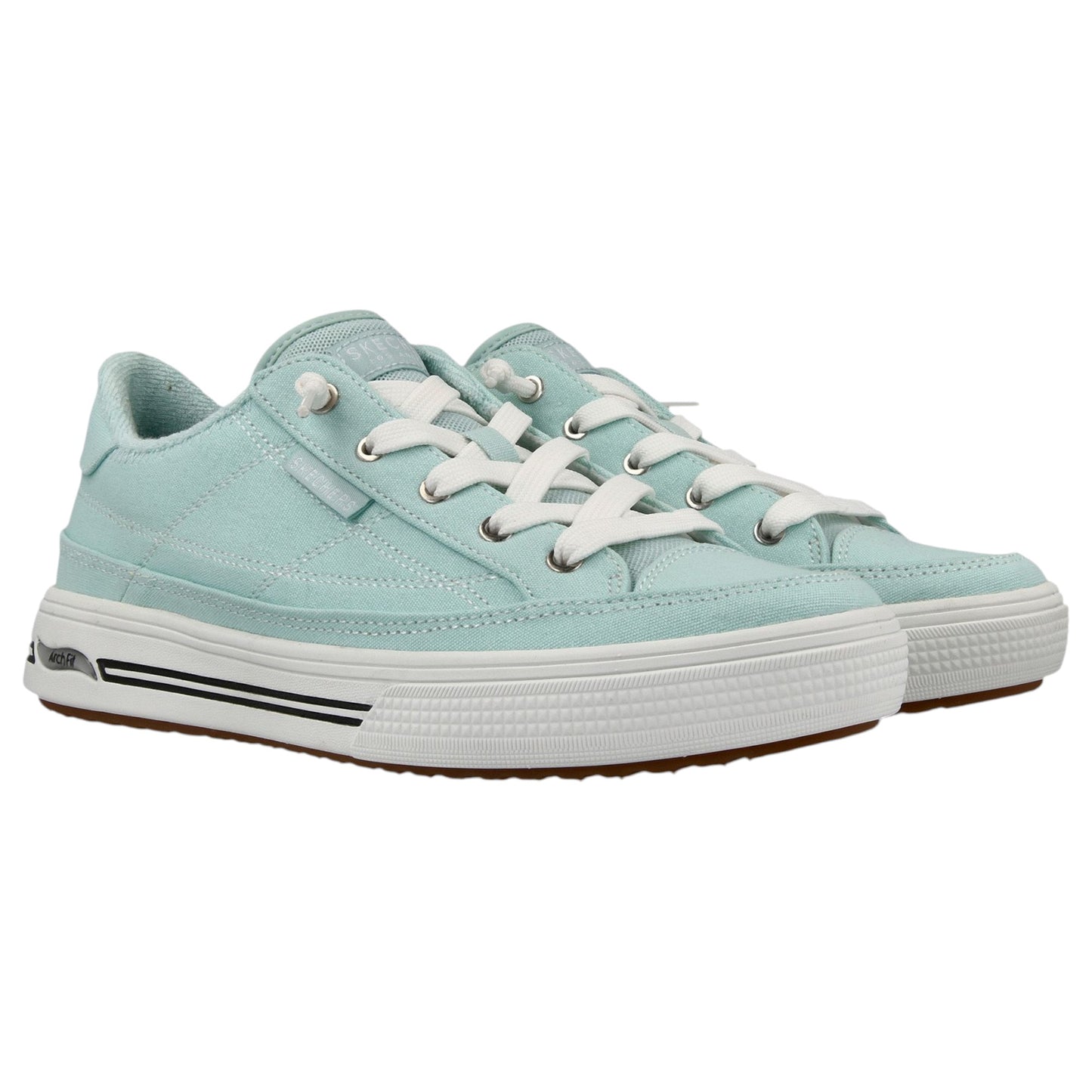 Womens Skechers Arch Fit Arcade - Arcata Shoes Mint