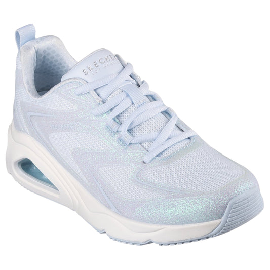 Womens Skechers Tres-air Uno - Glit-airy Shoes Light Blue