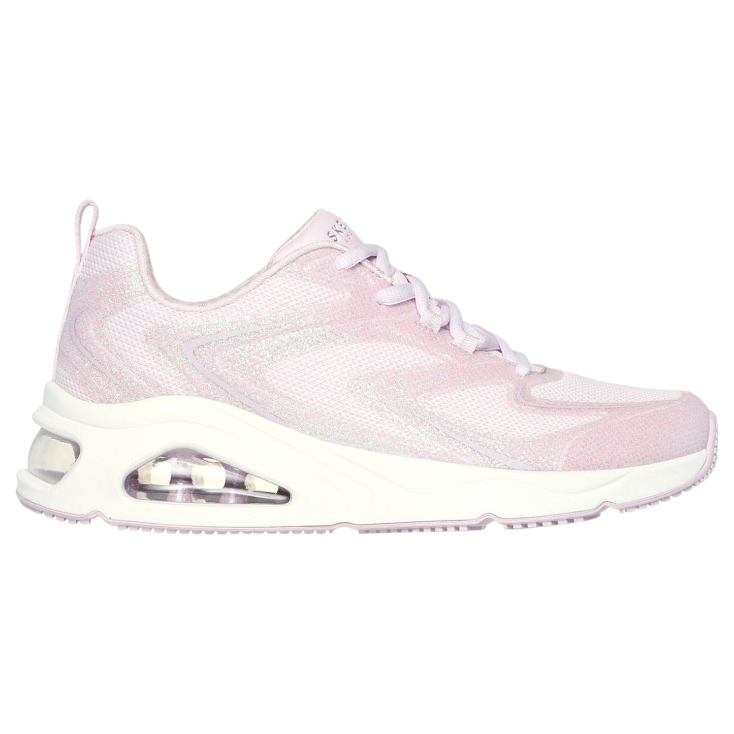 Womens Skechers Tres-air Uno - Glit-airy Shoes Light Pink