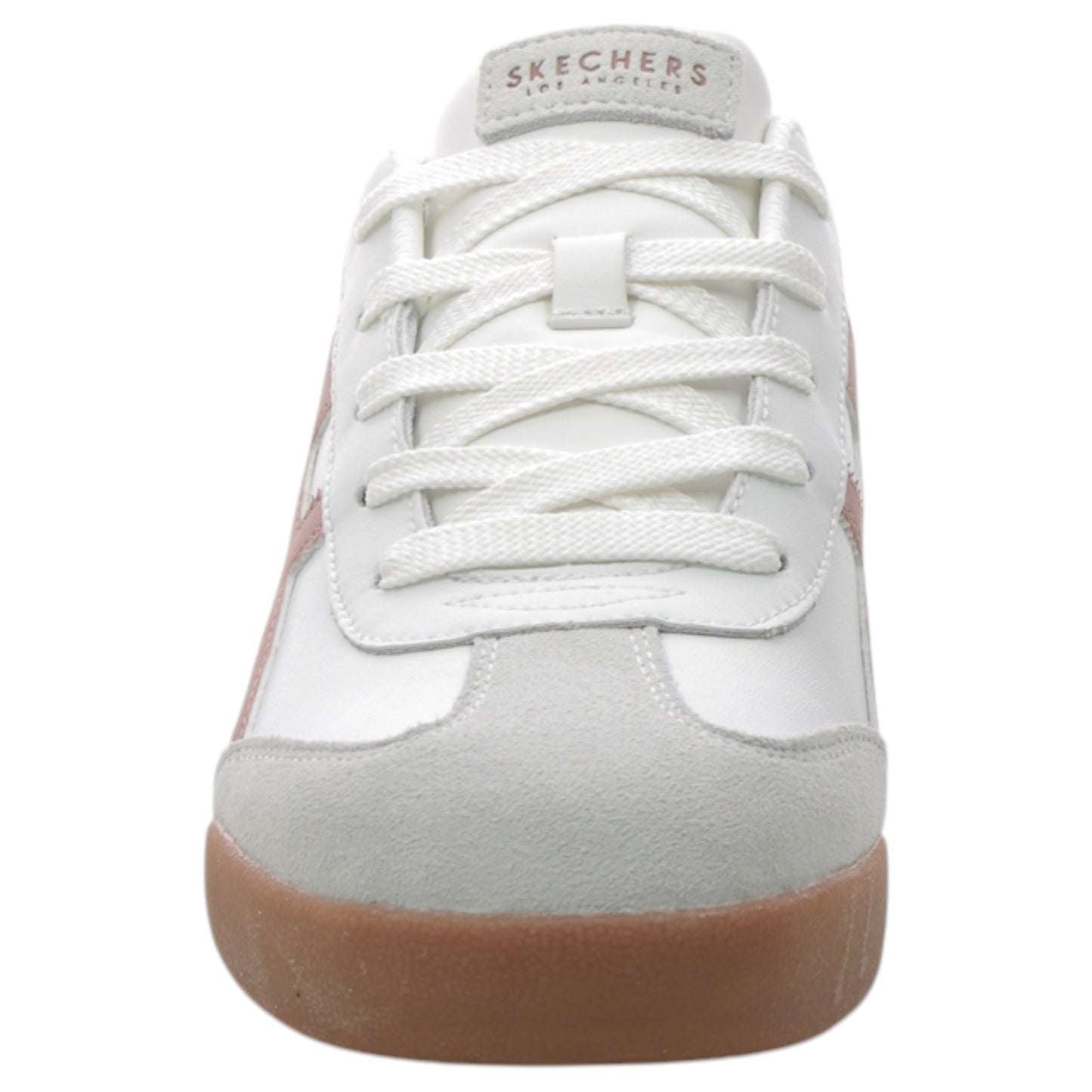 Womens Skechers Zinger 2.0 - Metallic Roads Shoes White/Rose Gold