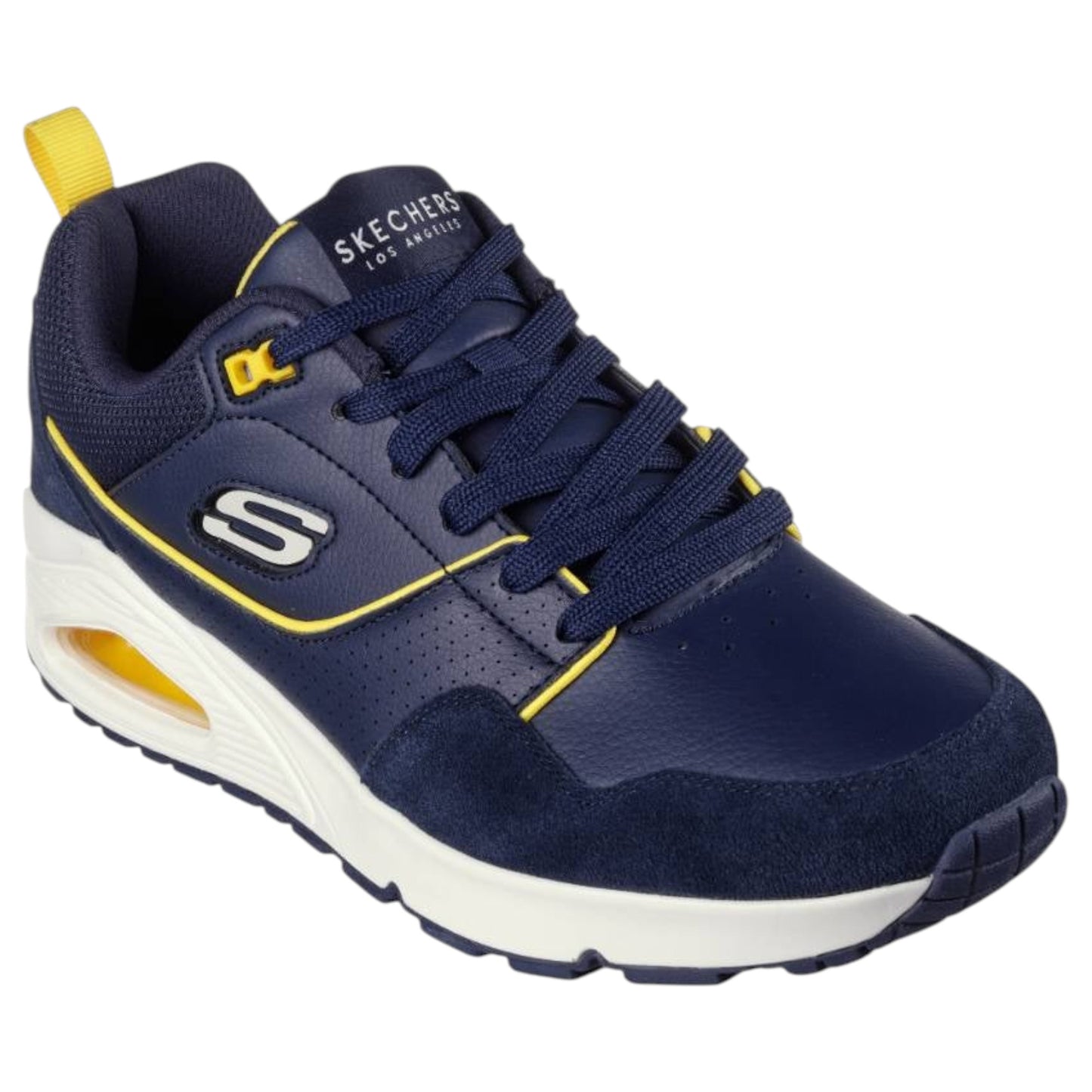 Mens Skechers Uno - Retro One Shoes Navy