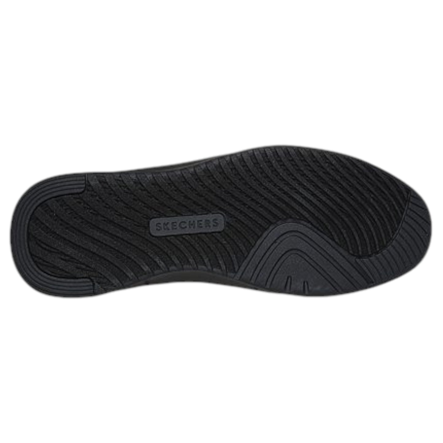 Mens Skechers Court Break - Suit Sneaker Shoes Pitch Black