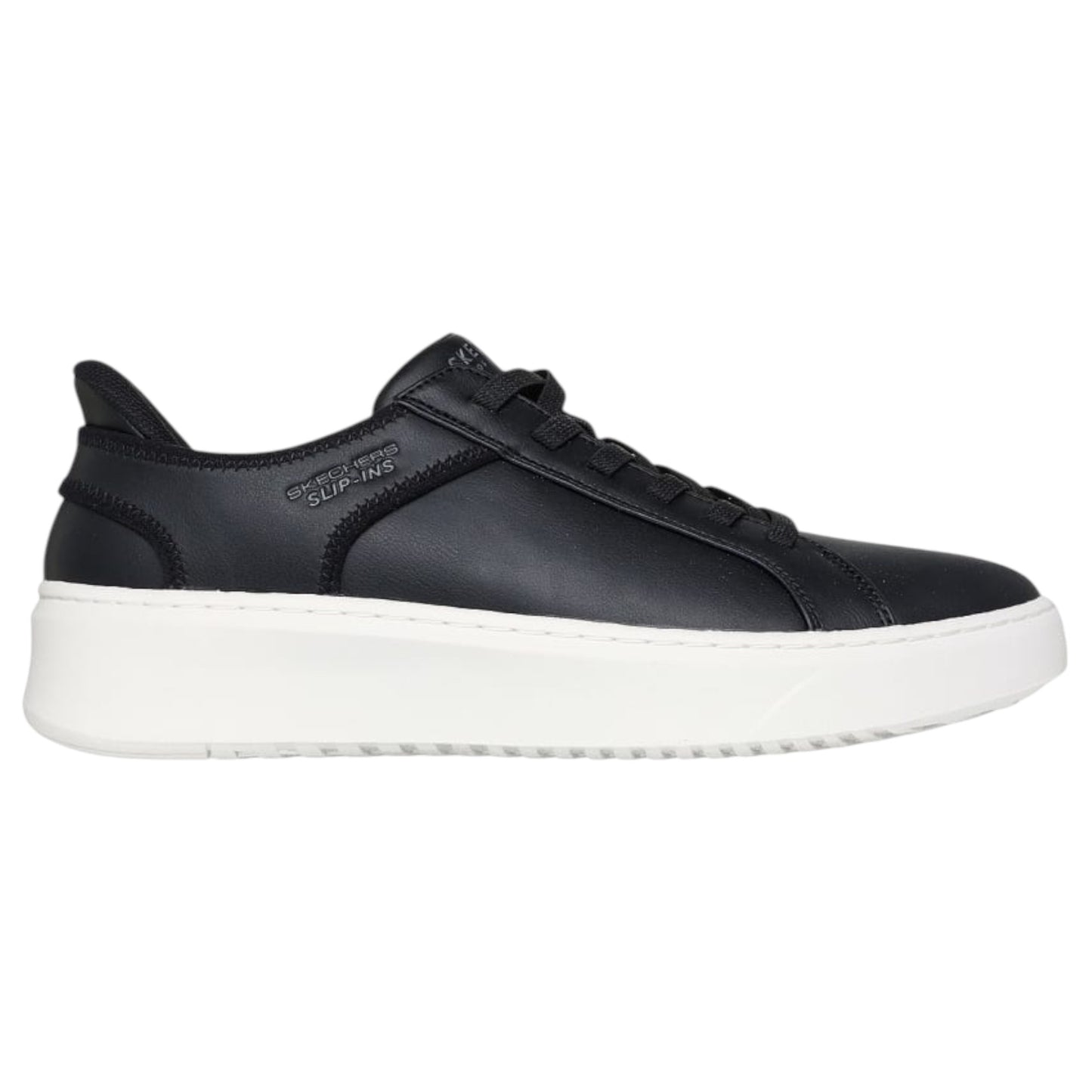 Mens Skechers Slip-Ins: Court Break - Double Vented Shoes Black