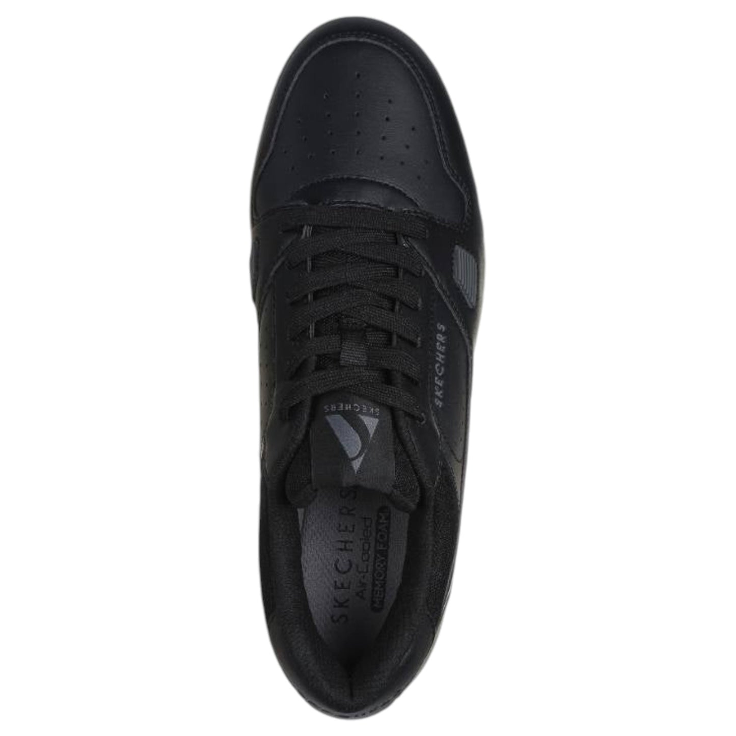 Mens Skechers Koopa Court - Tiebreak Shoes Black