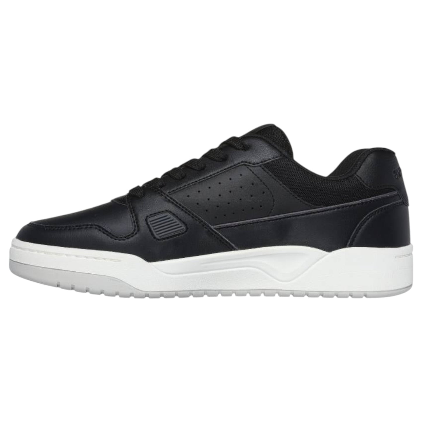 Mens Skechers Koopa Court - Tiebreak Shoes Black