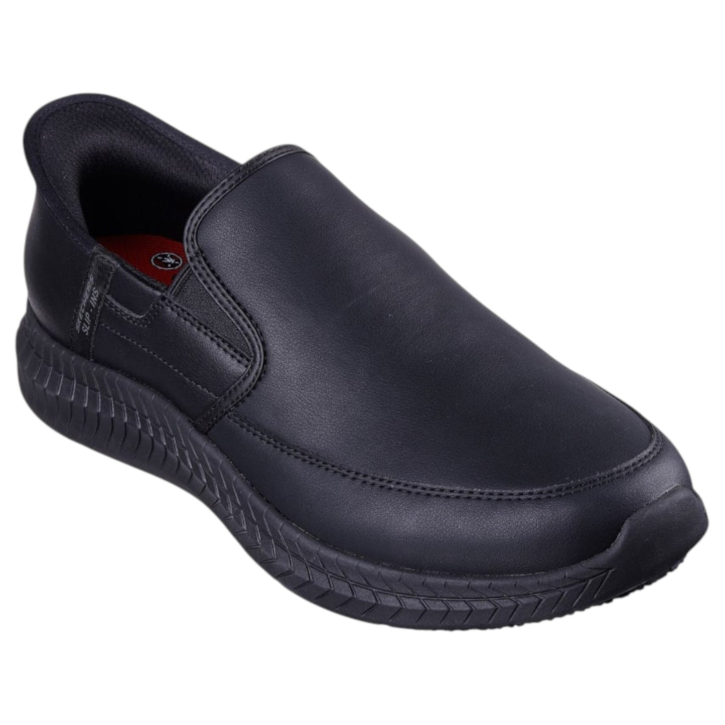 Mens Skechers Slip-Ins: Work: Russom Shoes Black