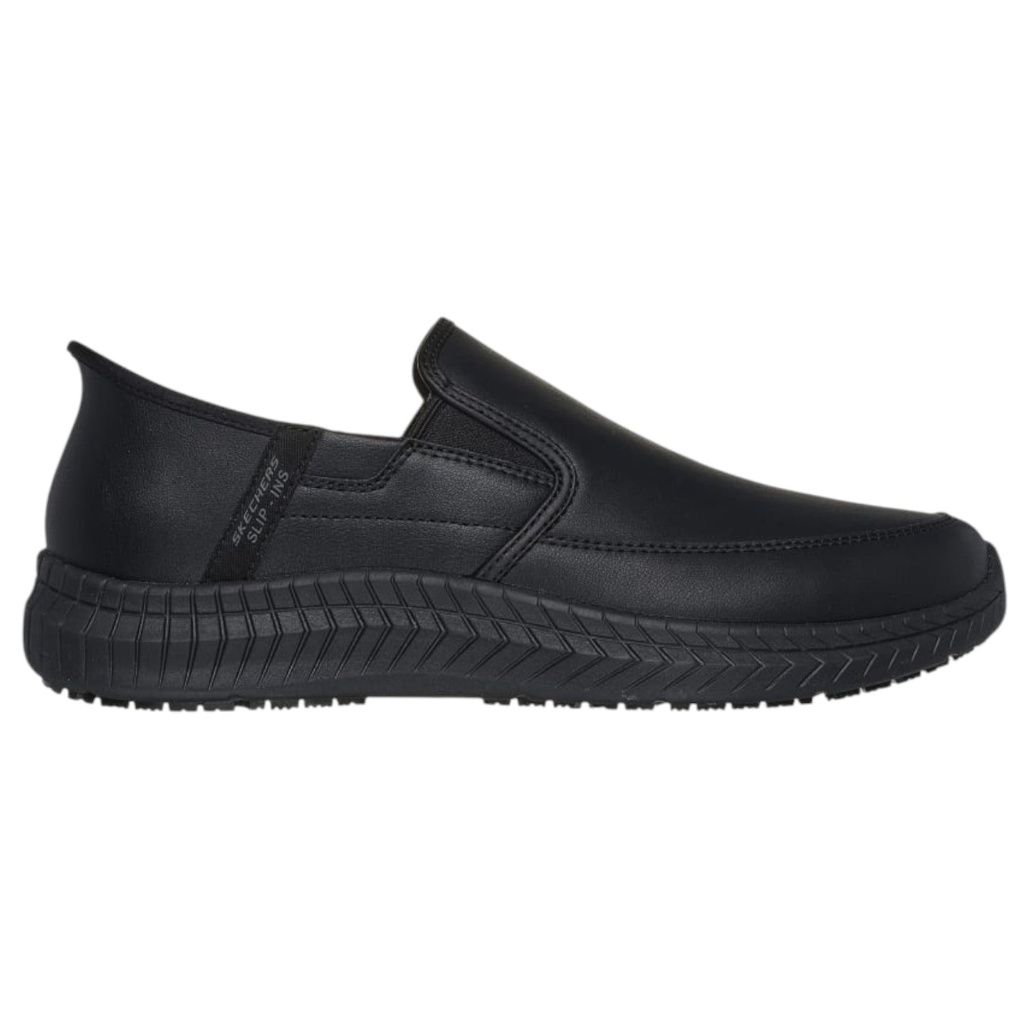 Mens Skechers Slip-Ins: Work: Russom Shoes Black