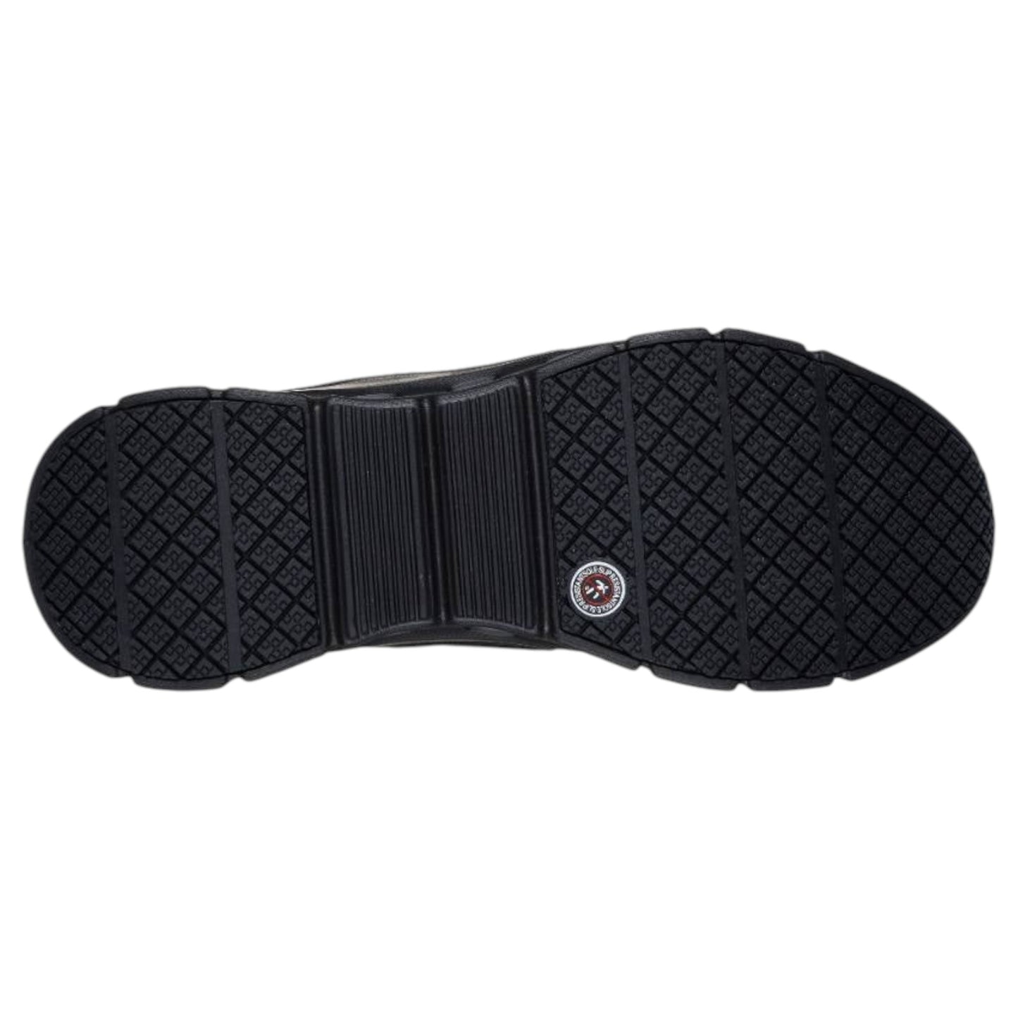 Mens Skechers Slip-Ins Work Slip-Resistant: Glide-Step Pro Shoes Black