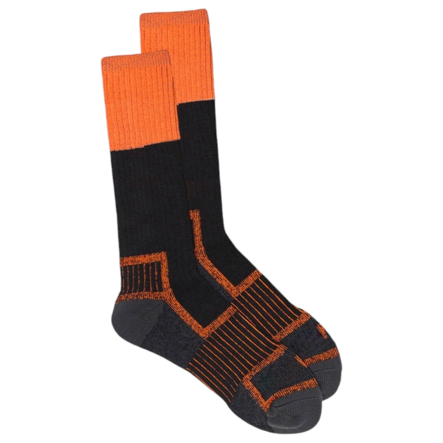 6 Pack Mens Rio No Hole Reinforced Crew Socks Multi