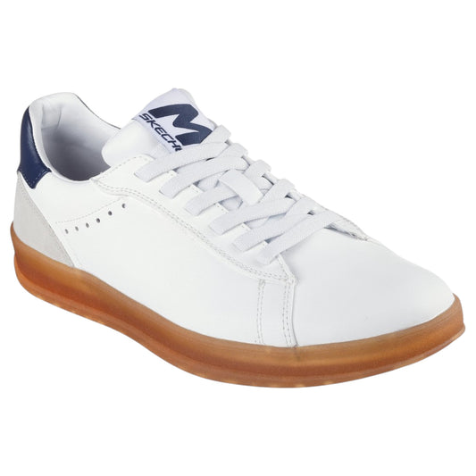 Womens Skechers New Wave Cup - Hux Shoes White