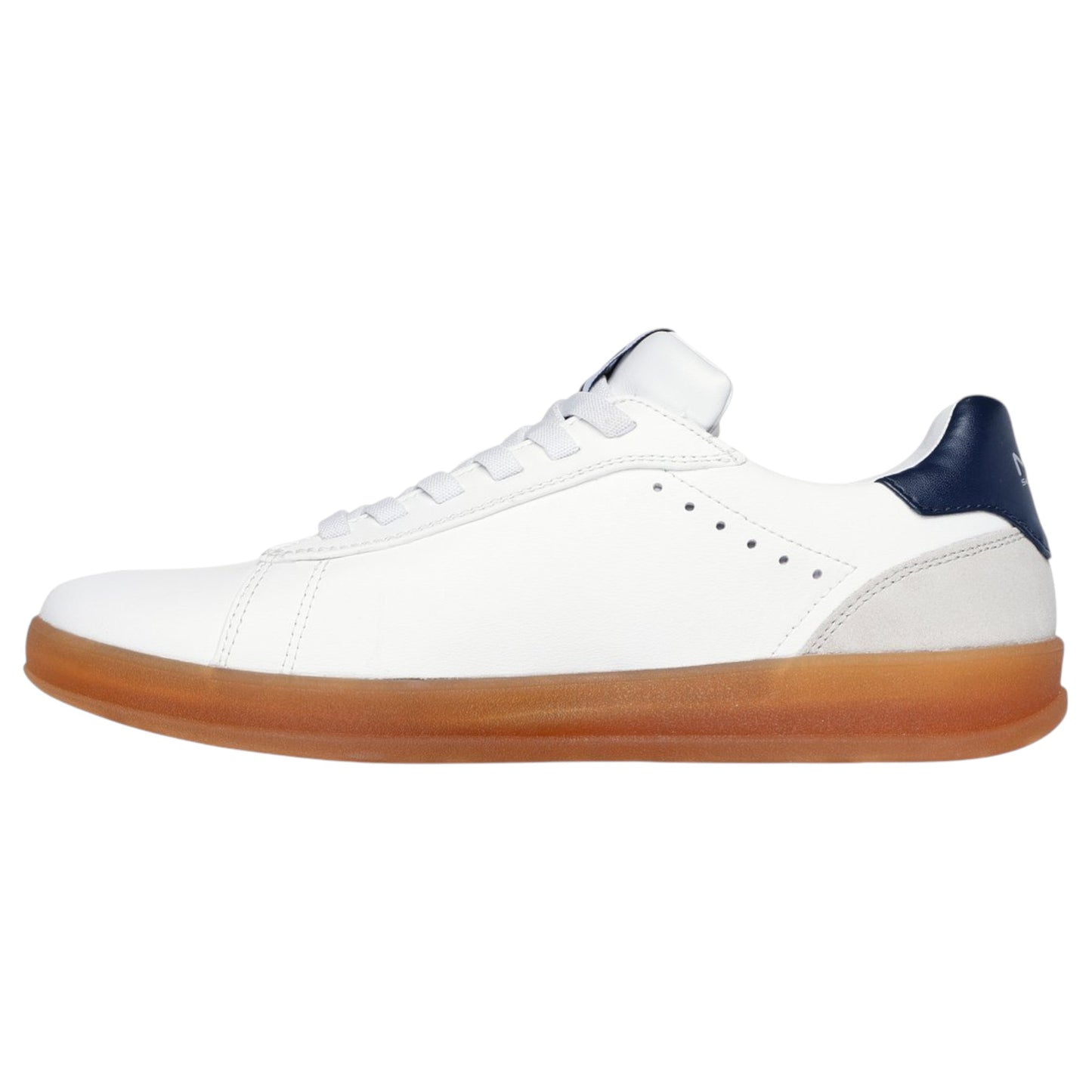 Mens Skechers New Wave Cup - Hux White Shoes