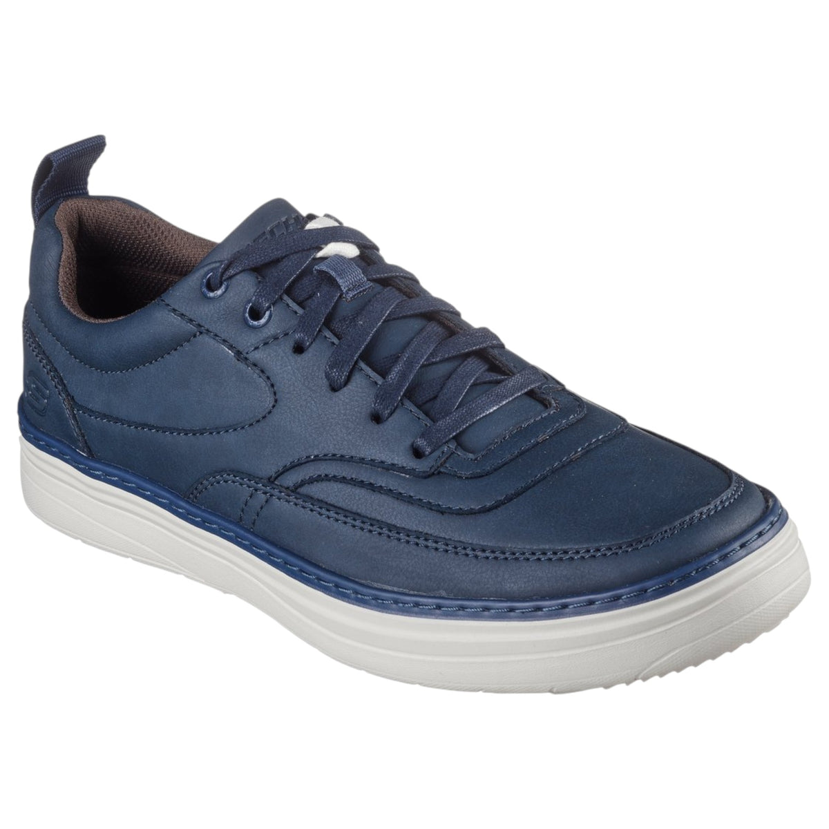 Mens Skechers Hyland - Lars Navy Sneaker Shoes