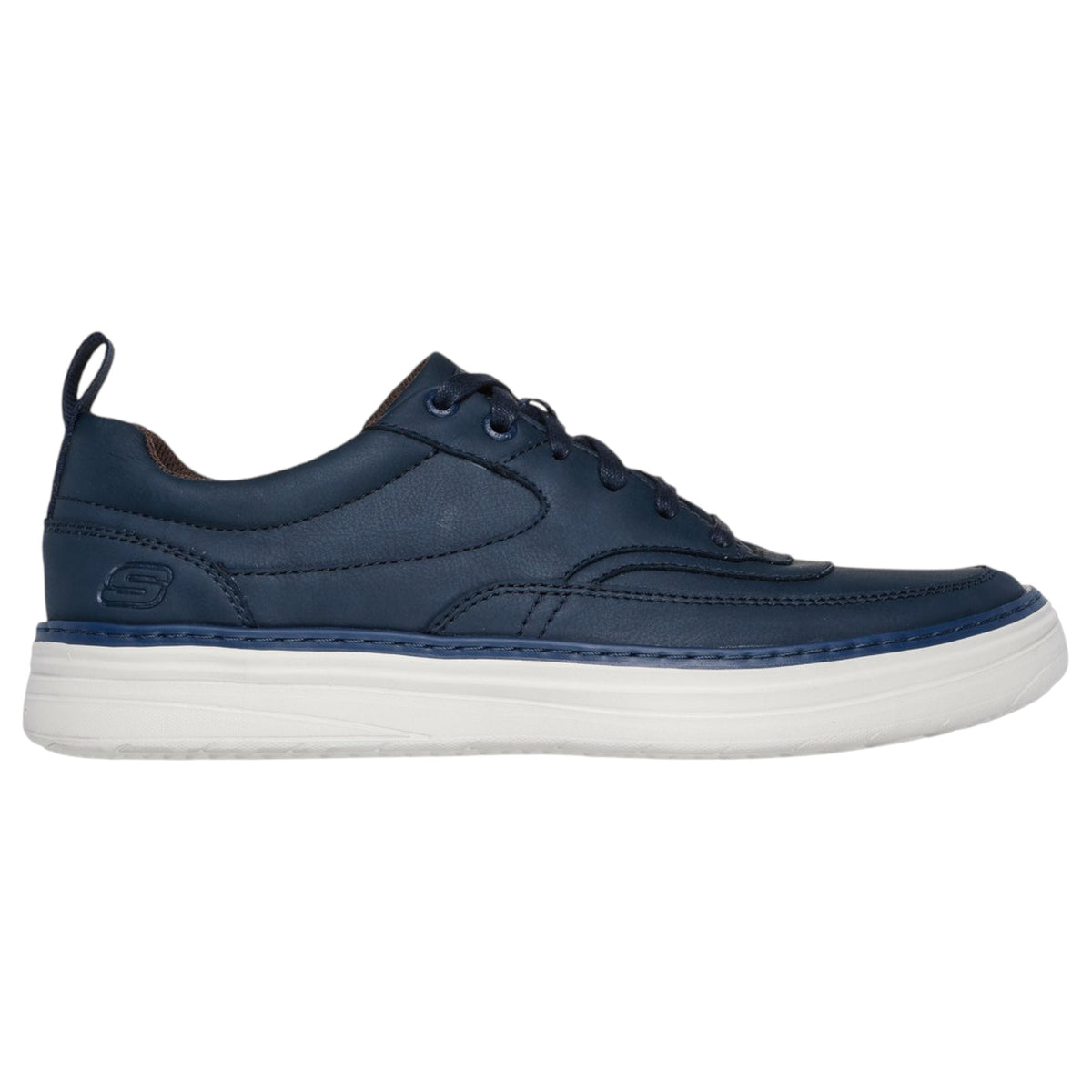 Mens Skechers Hyland - Lars Navy Sneaker Shoes