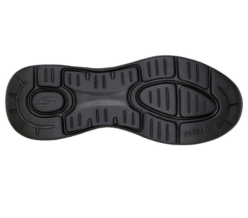 Mens Skechers Go Walk Arch Fit - Orion Shoes Black/Black