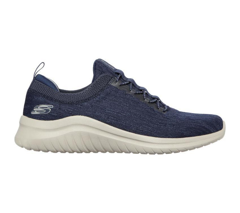 Mens Skechers Ultra Flex 2.0 - Cryptic Navy Slip On Shoes