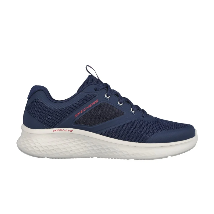 Mens Skechers Skech-Lite Pro - New Century Shoes Navy/Red