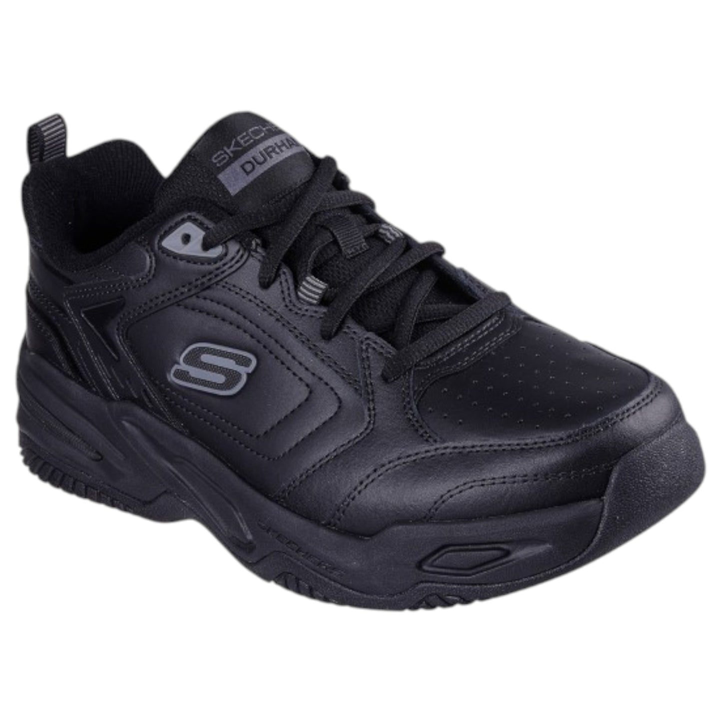 Mens Skechers Durham-Delck Shoes Black