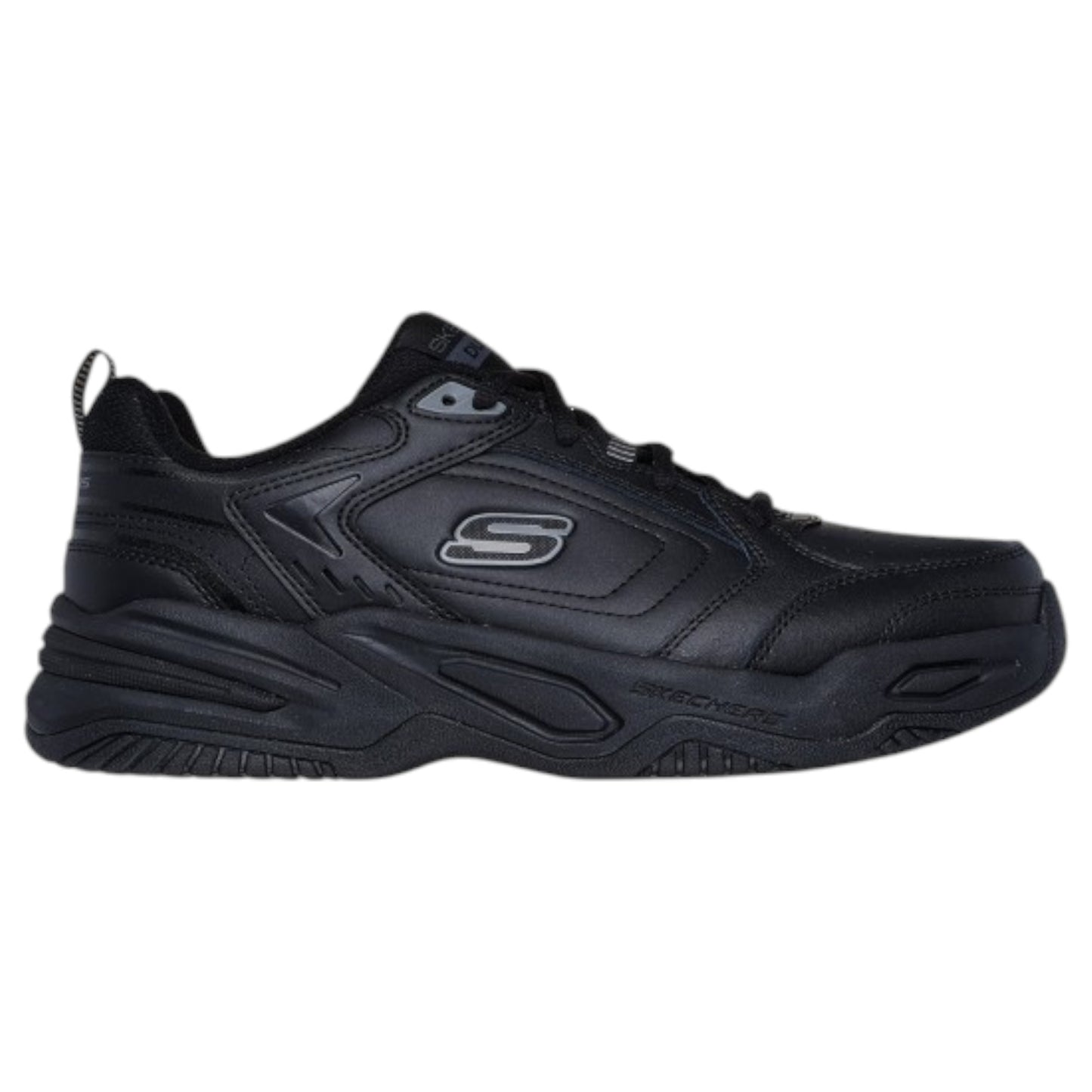 Mens Skechers Durham-Delck Shoes Black