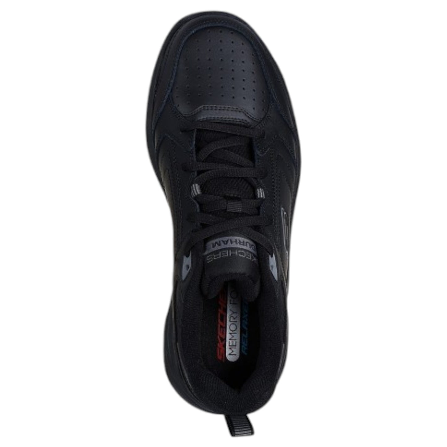 Mens Skechers Durham-Delck Shoes Black