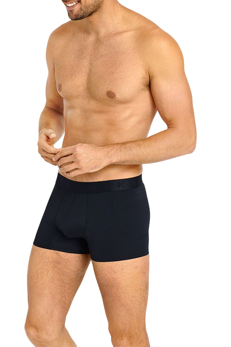 Mens Jockey 24/7 Trunks Underwear Black