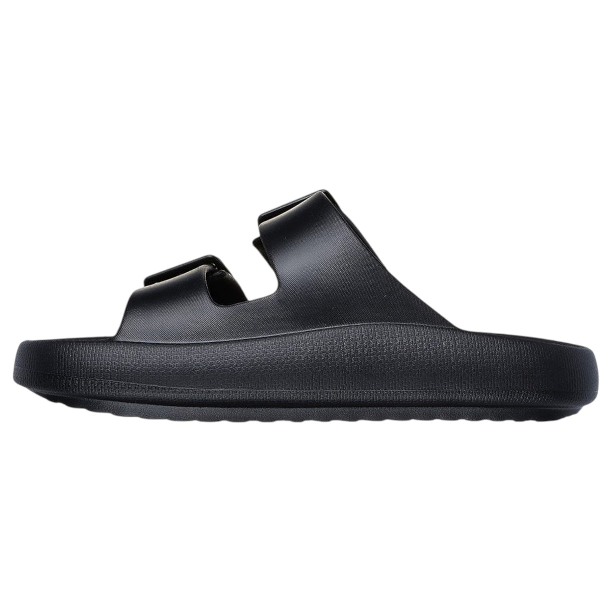 Mens Skechers Arch Fit Horizon-Heatwave Black Sandal Slides