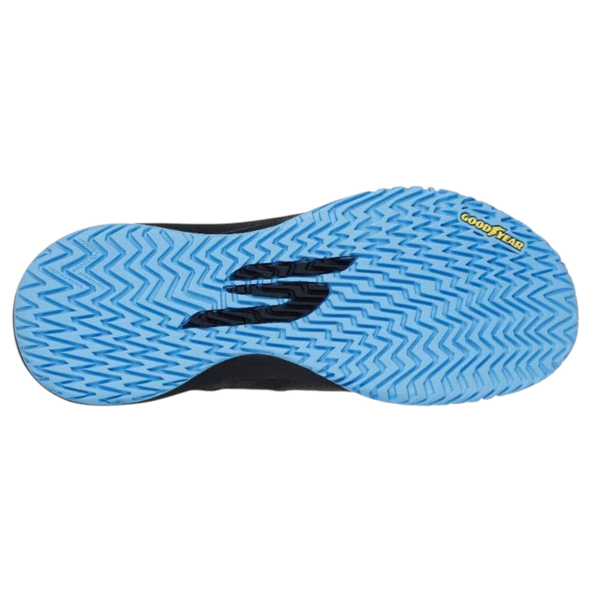 Mens Skechers Viper Court Rally White/Black/Blue Sneaker Shoes