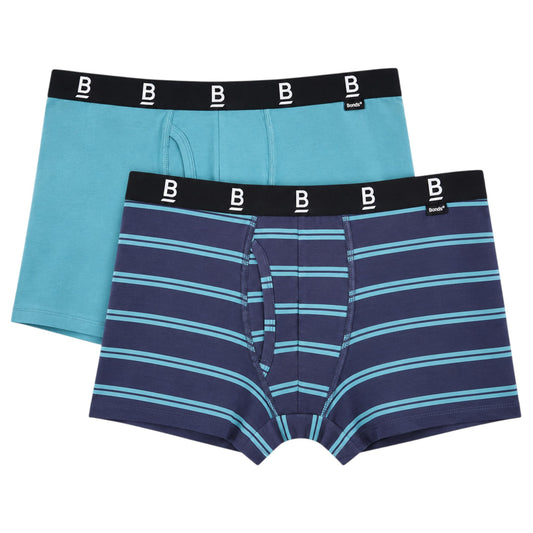6 Pack Mens Bonds Everyday Trunks Underwear Navy/Blue