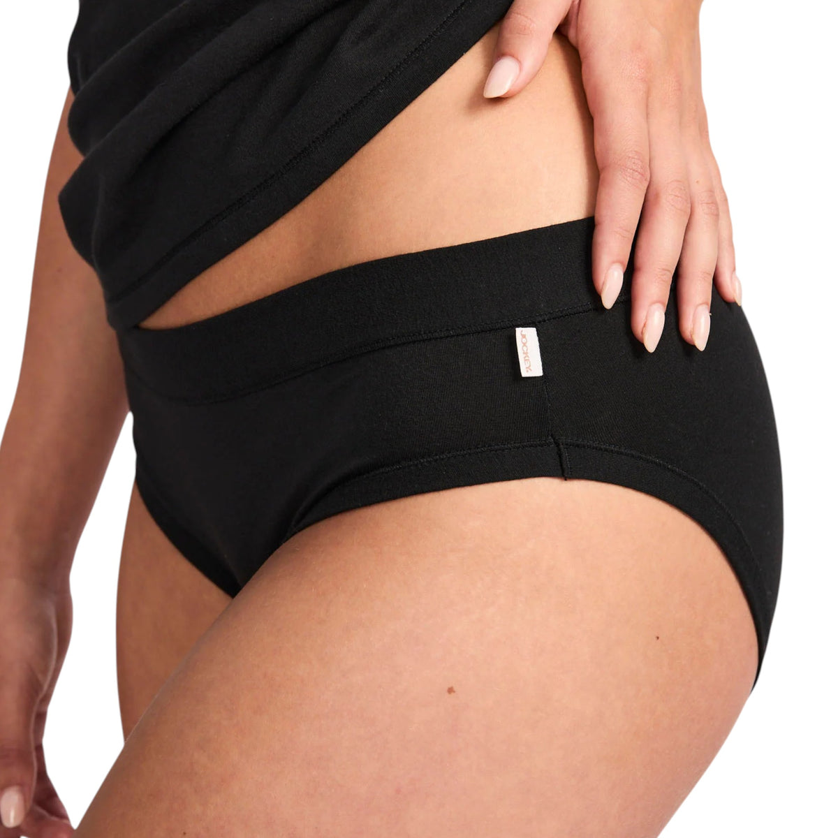 2 Pack Womens Jockey Comfort Classics Bikini Black Underwear