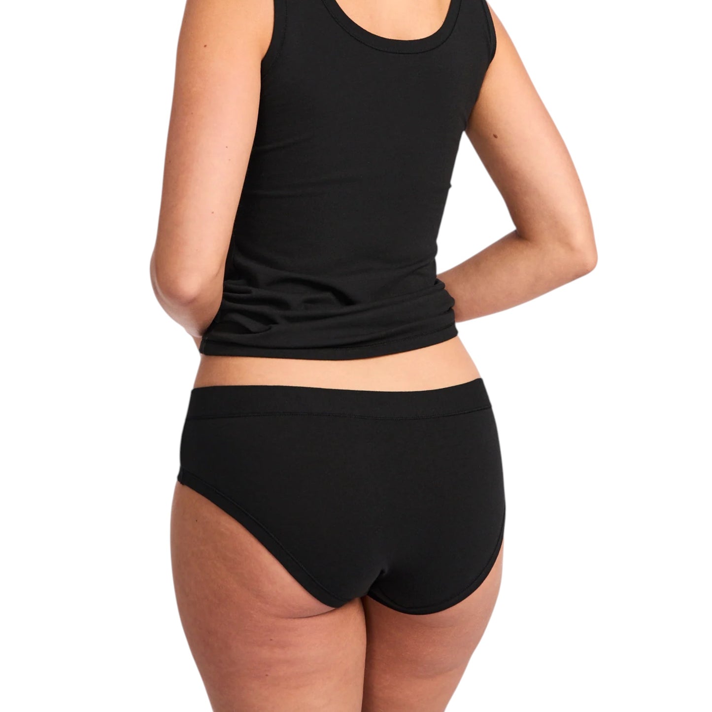 2 Pack Womens Jockey Comfort Classics Boyleg Black Underwear