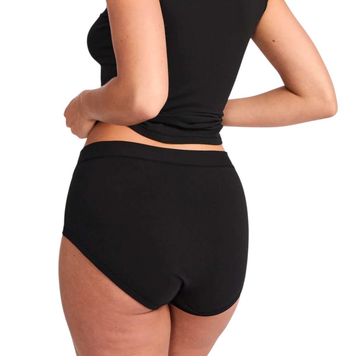 2 Pack Womens Jockey Comfort Classics Full Brief Black Underwear
